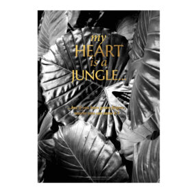 affiche or Jungle chic and pepper