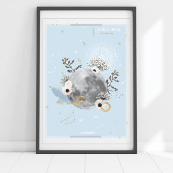 affiche Moon Capricorne Chic and Pepper