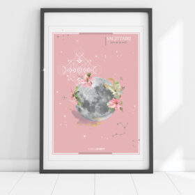 affiche Moon Sagittaire Chic and Pepper