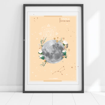 affiche Moon Vierge Chic and Pepper