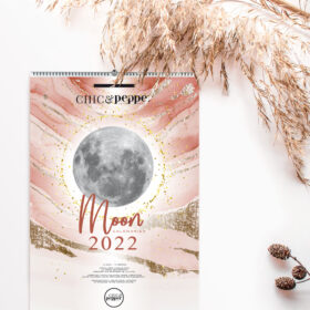 Moon calendrier 2022 Chic and Pepper