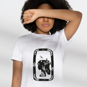 tee shirt gardienne de la Terre Chic and pepper Wild stamp