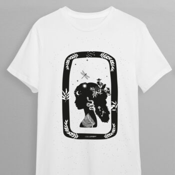 tee shirt gardienne de la Terre Chic and pepper Wild stamp
