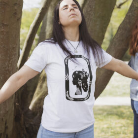 Tee shirt gardienne de la terre chic and pepper