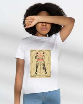 tee shirt gardienne de la Terre Chic and pepper Nomade Healer