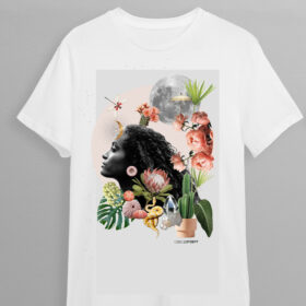 tee shirt gardienne de la Terre Chic and pepper bloom mystique