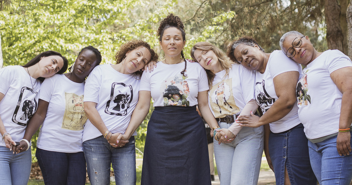 Tee shirt gardienne de la terre chic and pepper
