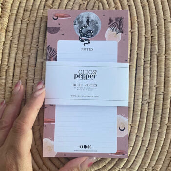 bloc note kundalini chic and pepper