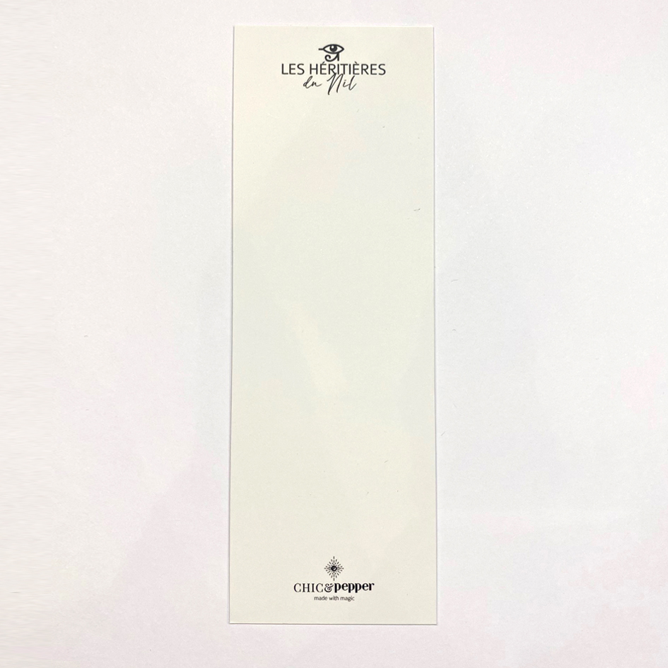 marque page les héritieres du nil chic and pepper