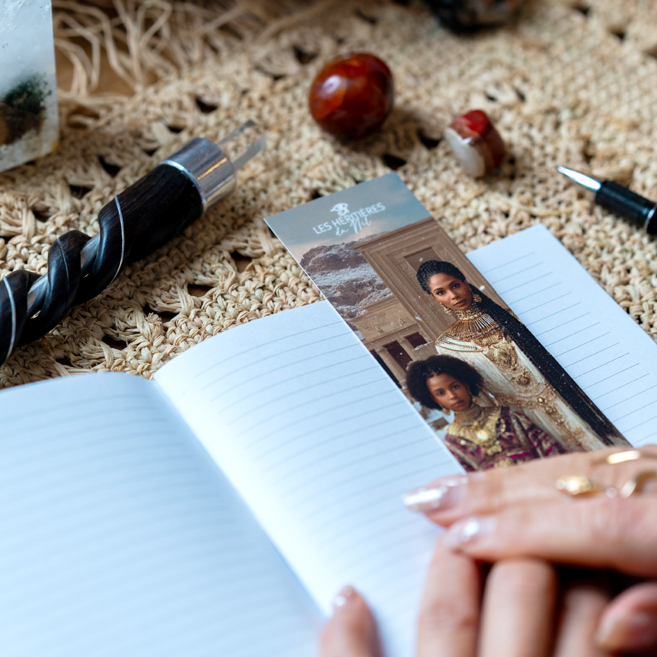 marque page les héritieres du nil chic and pepper